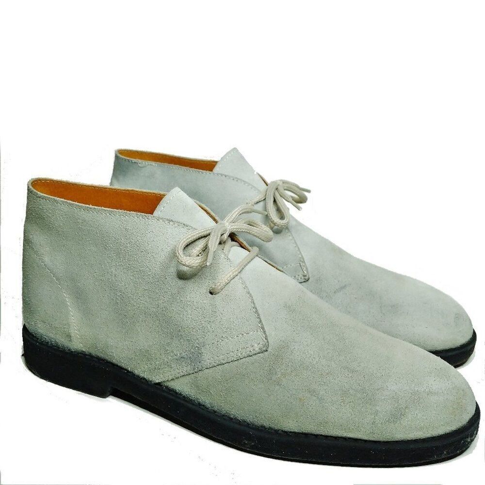 Italian Suede Chukka Desert Boots Sz 11